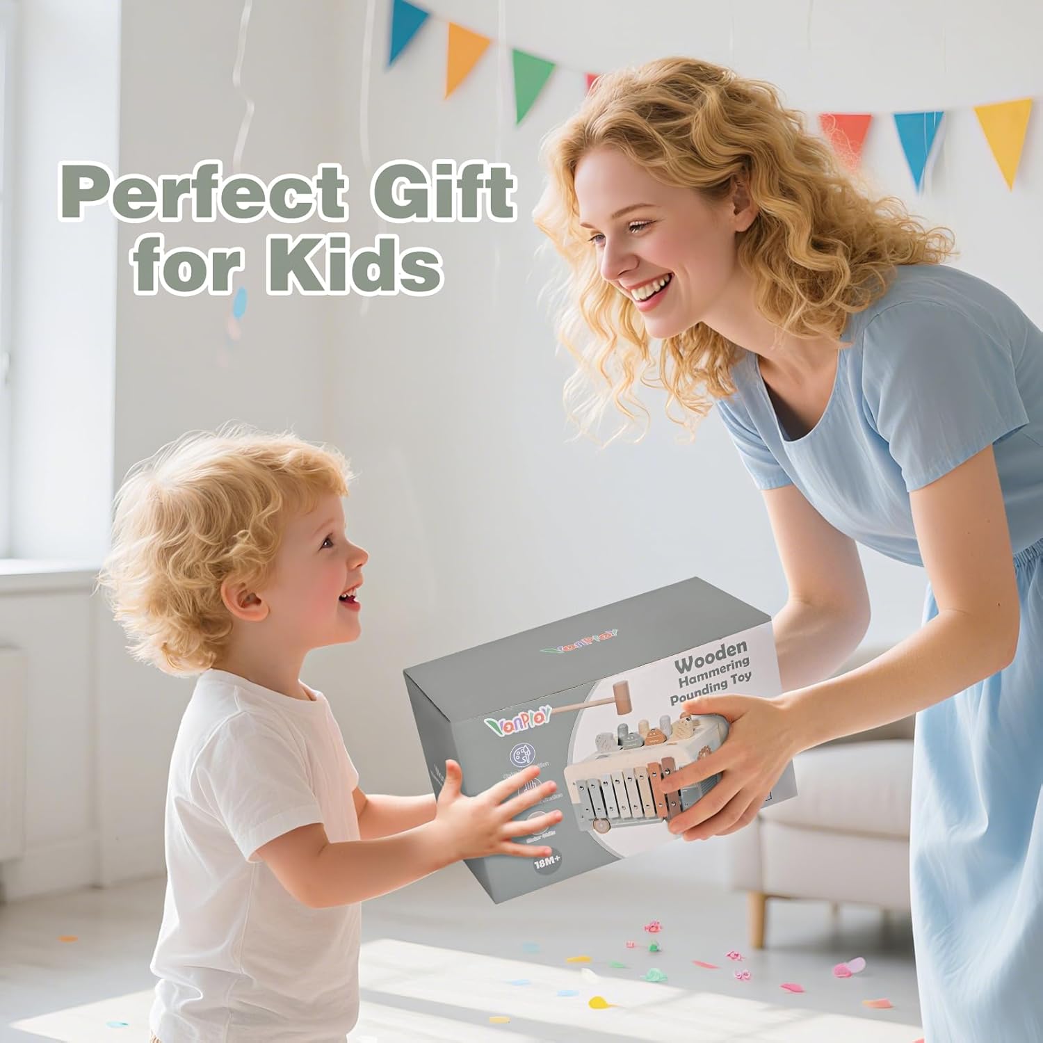 Brinquedo 7 em 1 com xilofone, instrumentos musicais bebé, presente até 1 ano